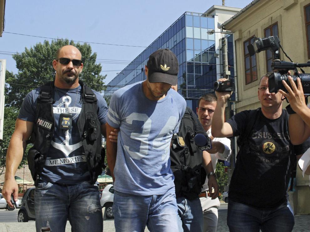 Morate, custodiado por la Policía rumana tras su detención