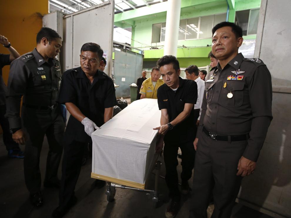 LA POLICÍA CREE QUE FUE "UN GRUPO" EL QUE PERPETRÓ EL ATENTADO DE BANGKOK