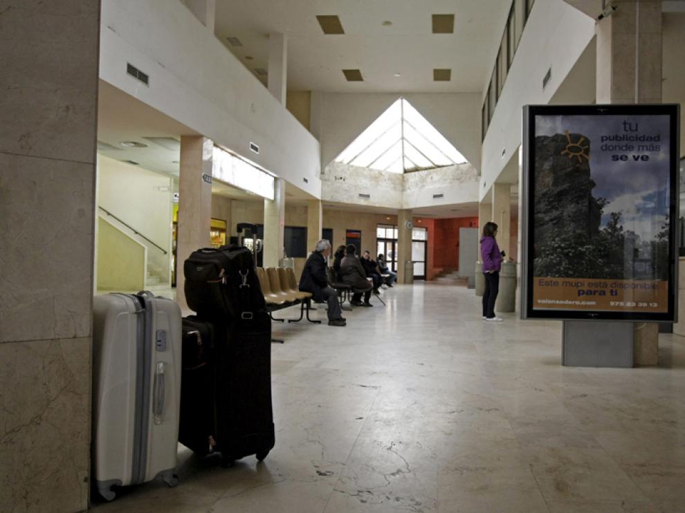 Fotografía de la estación de autobuses de Soria de marzo del año pasado.