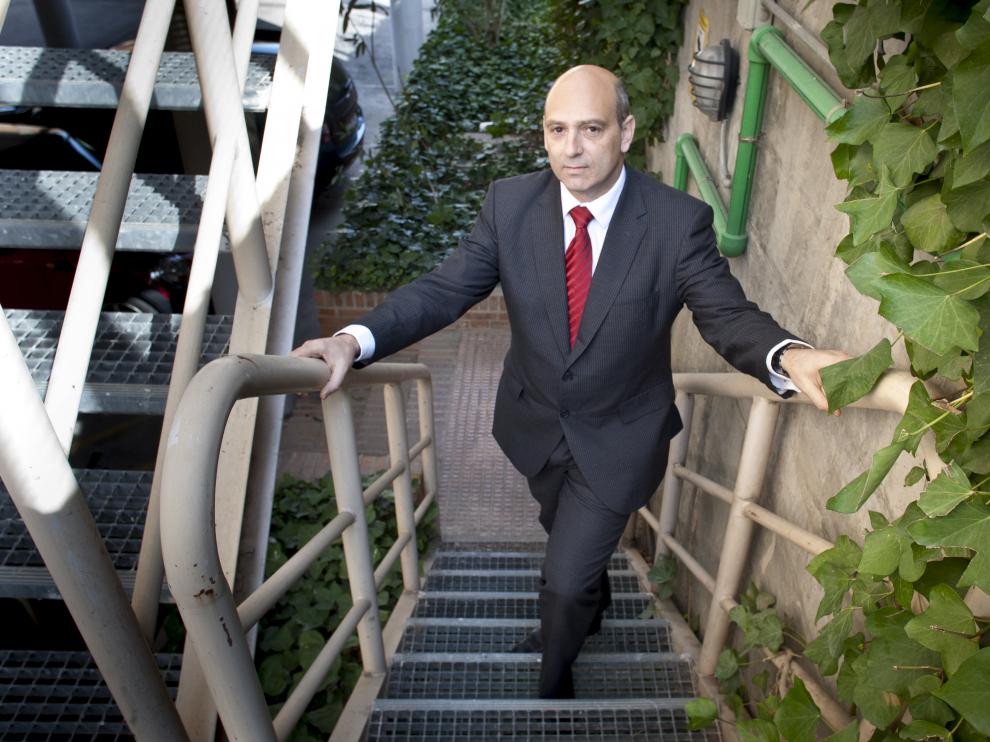 El director general del Grupo San Valero, César Romero.