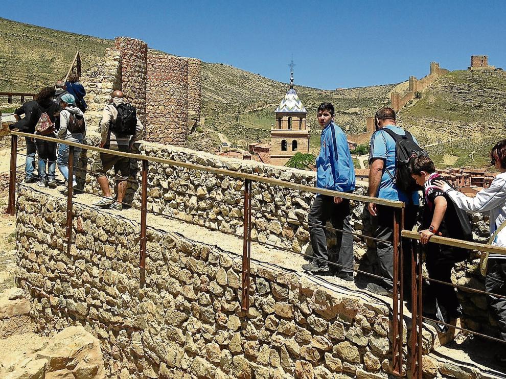 El rodaje de la película americana puede complementar los importantes recursos que ya se generan en Albarracín con el turismo.