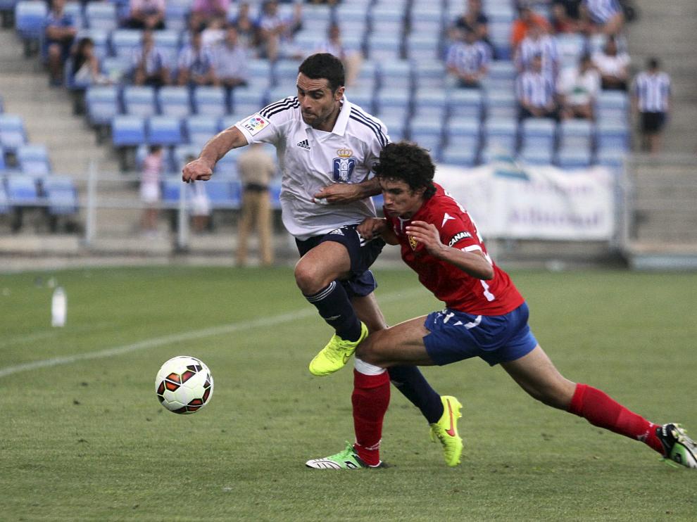 Vallejo, en el primer partido de la pasada temporada