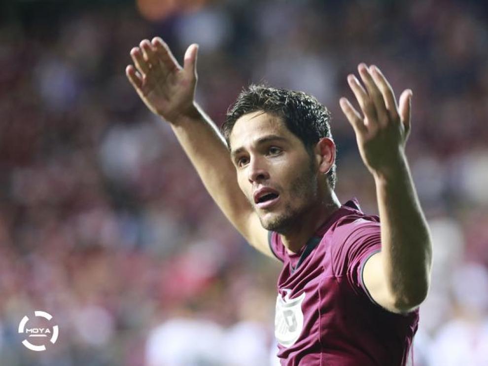 El delantero costarricense Jonathan Moya
