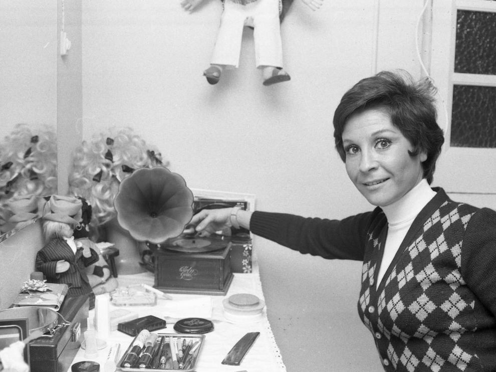 Lina Morgan en una imagen de archivo.