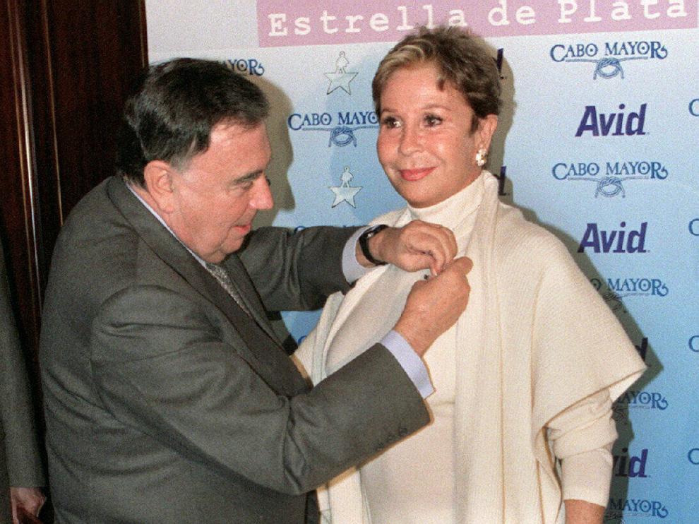 Lina Morgan en una foto de archivo.