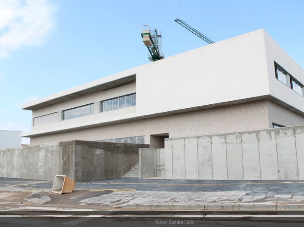 Una de las partes del colegio Ánfora de Cuarte de Huerva.