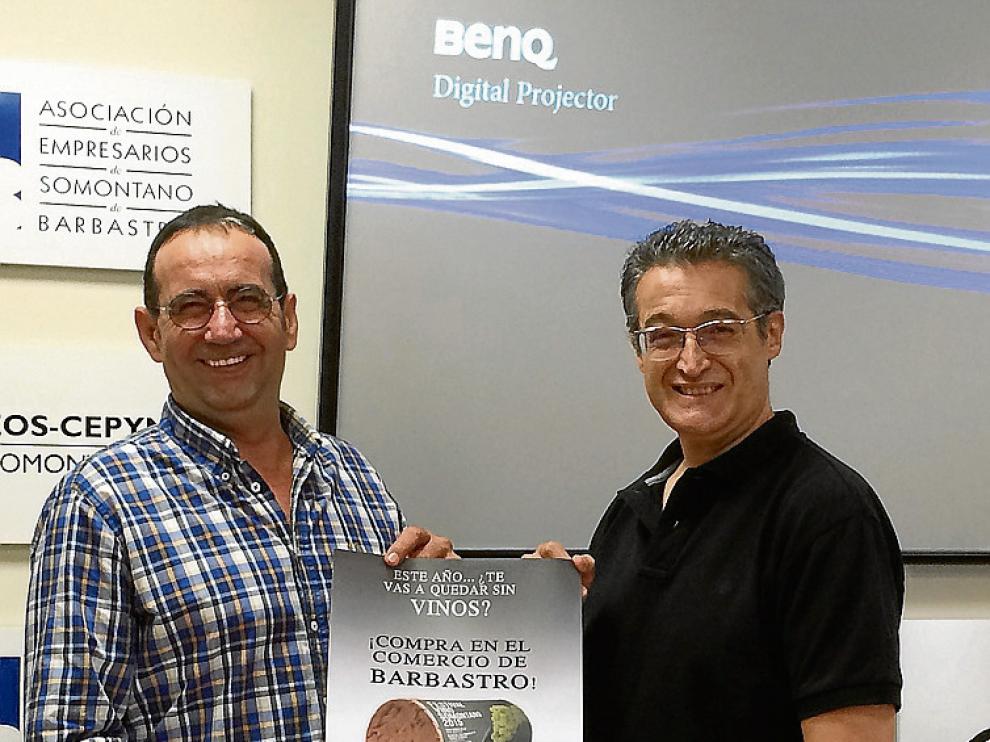 Mariano Beroz y Juan Fer Briones presentaron la campaña.