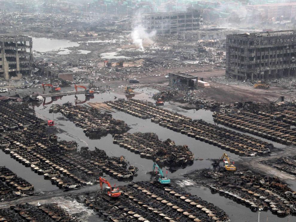Puerto chino de Tianjin