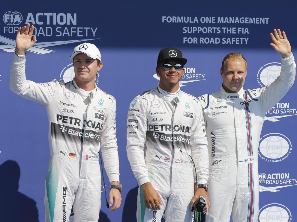 Hamilton logra la décima 'pole' de este año, Sainz es décimo y Alonso último