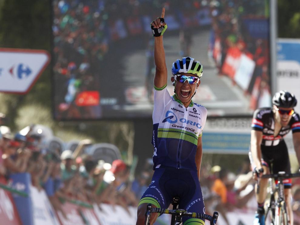 ?El colombiano Esteban Chaves, líder tras ganar en Caminito del Rey