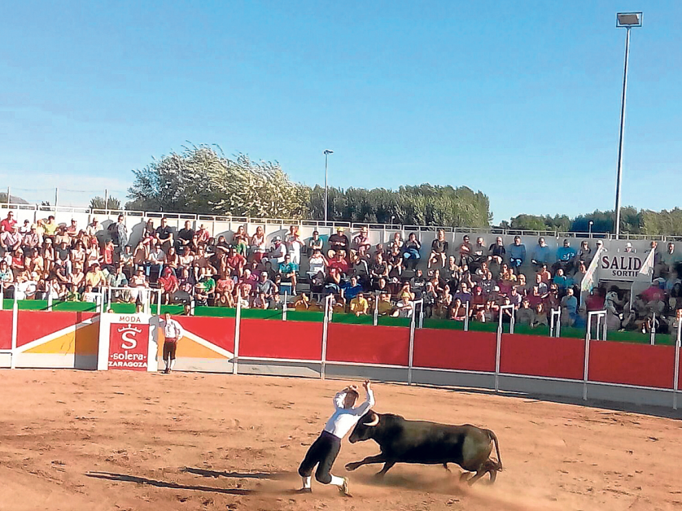 Fotografía del concurso de recortadores de Monreal del Campo.