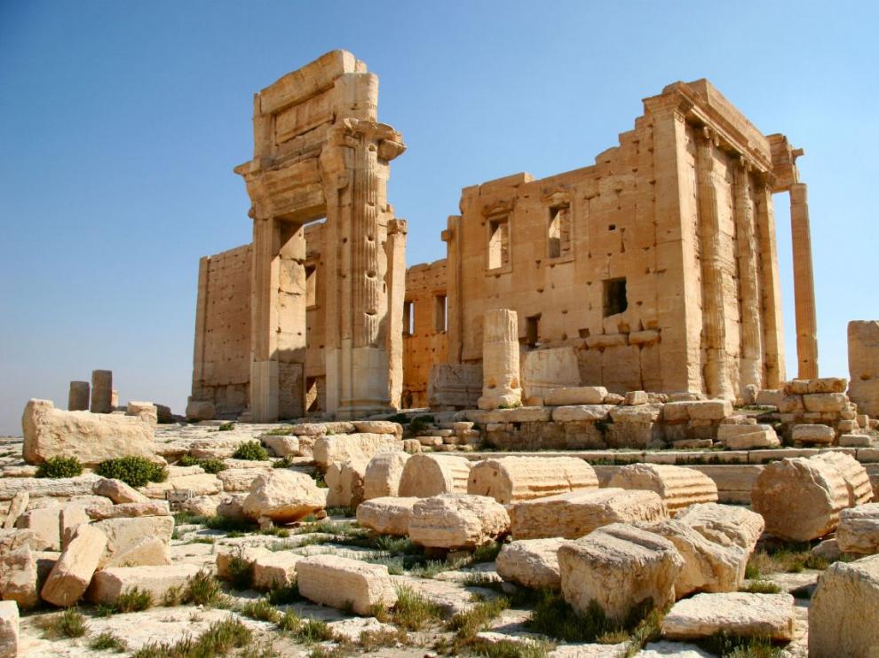 Otra joya perdida de Palmira, el templo de Baal