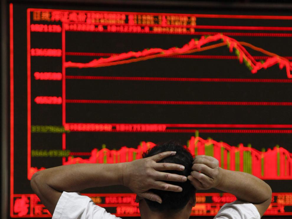La Bolsa de Shanghai se dejó más de un 8%