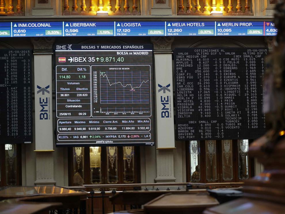El Ibex vuelve a 10.100 con la mayor alza en dos meses