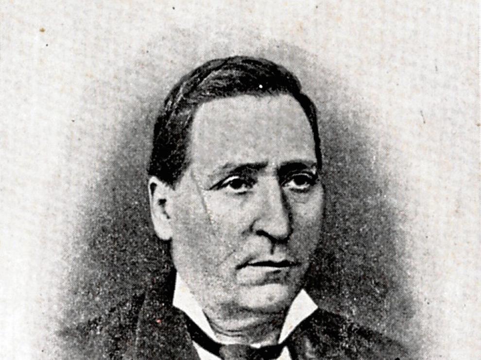 Justo Ramón, en una de las pocas fotografías que se le conocen.