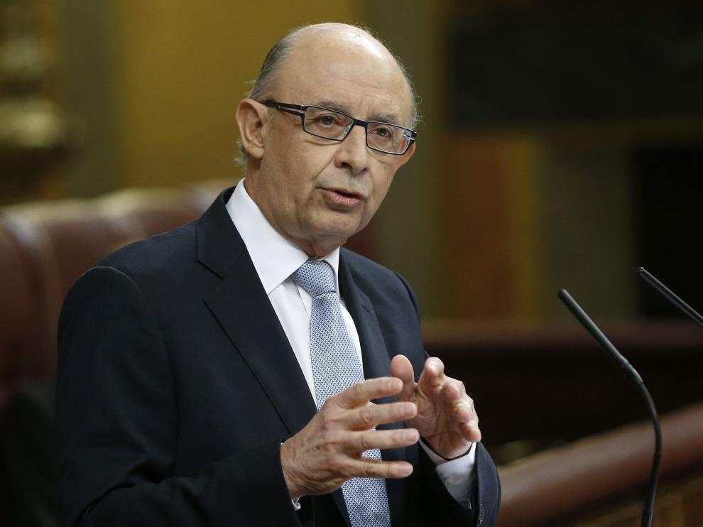 El ministro de Hacienda, Cristóbal Montoro.