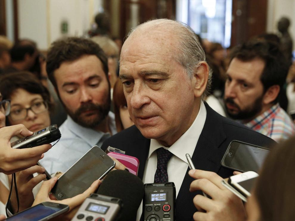 El ministro del Interior, Jorge Fernández Díaz.