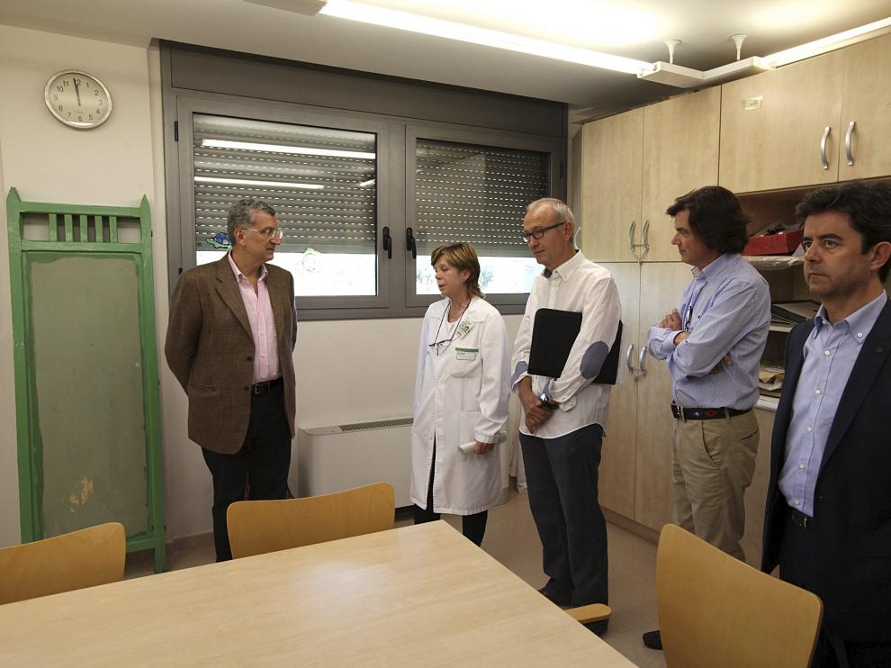Celaya vistia el hospital psiquiatrico de medias estancias Santo Cristo de los Milagros de Huesca.