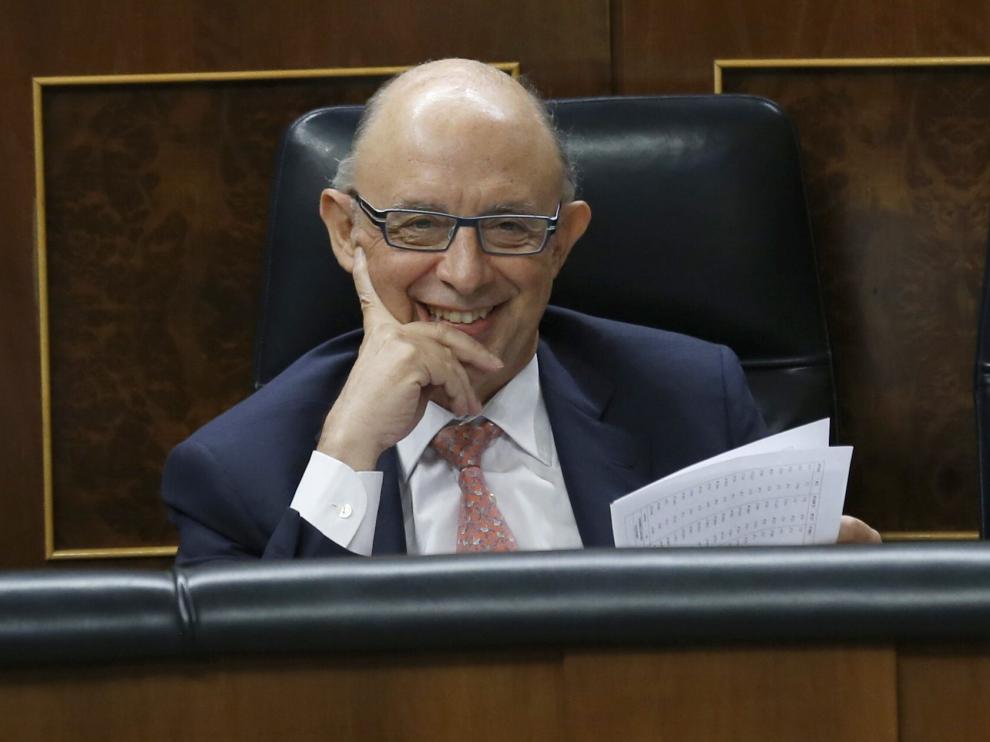 El ministro de Hacienda, Cristóbal Montoro
