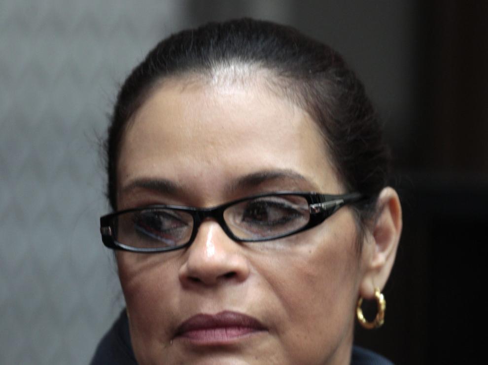 Roxana Baldetti, expresidenta de Guatemala.