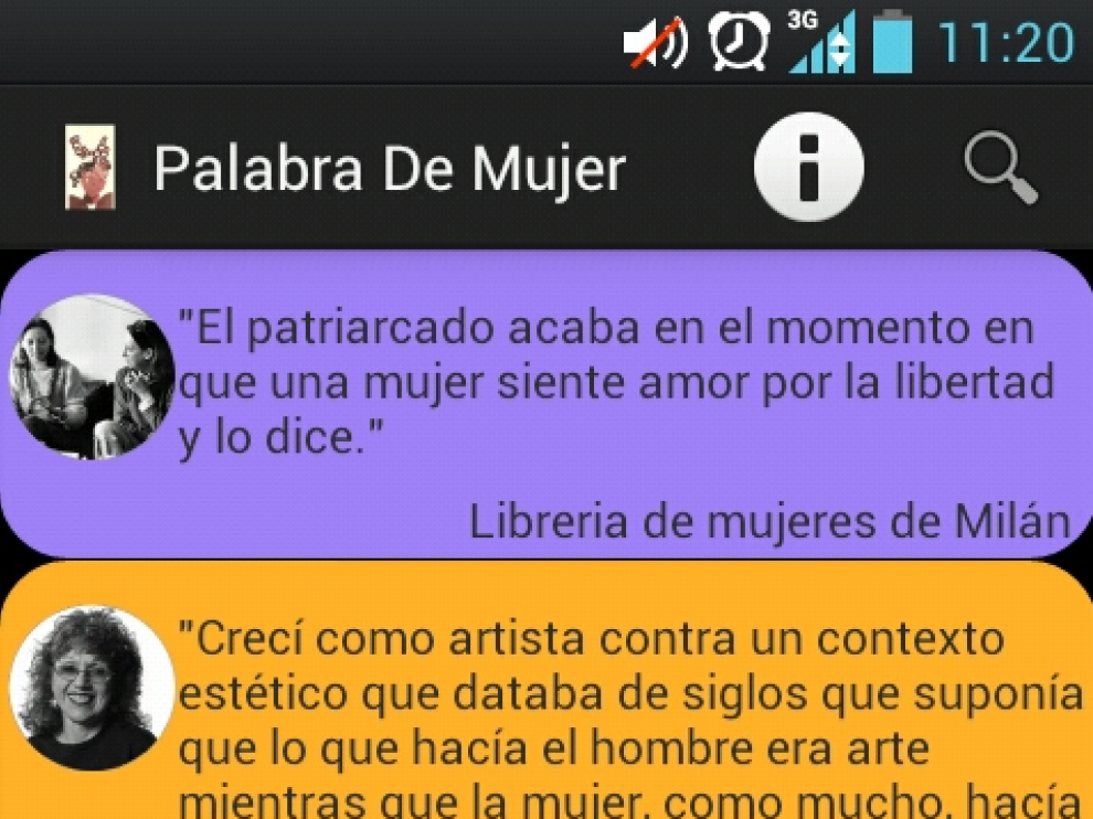 Captura de la app