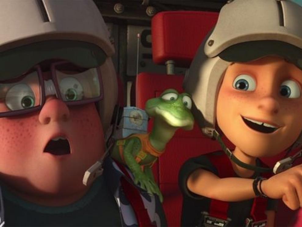 Fotograma de la película de animación 'Atrapa la bandera'