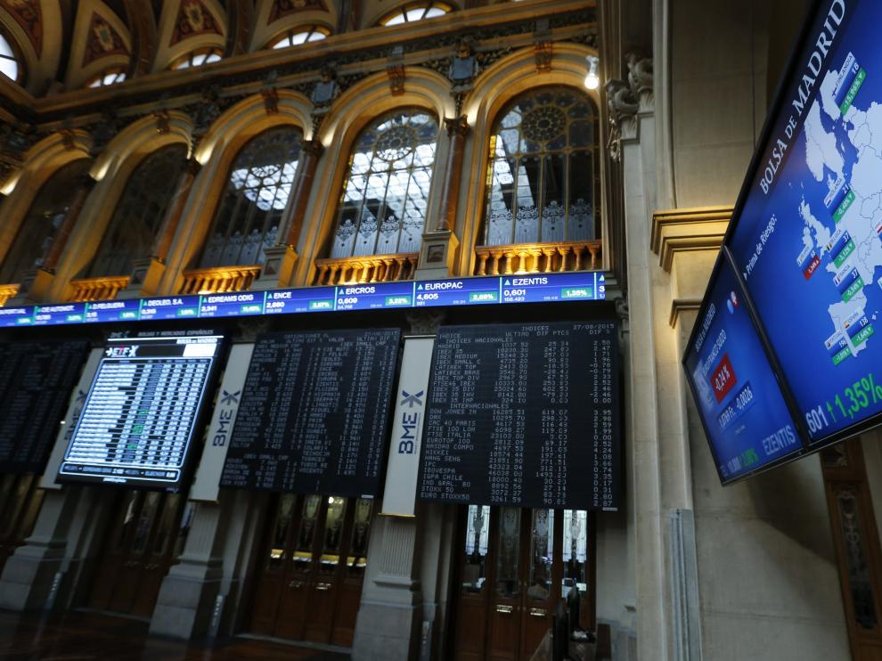 El principal indicador de la bolsa nacional, el IBEX 35, avanzó 305,70 puntos.