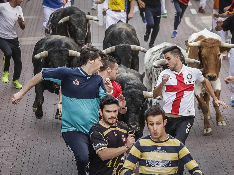 El tercer encierro de las fiestas de San Sebastián de los Reyes se ha saldado con 9 heridos.