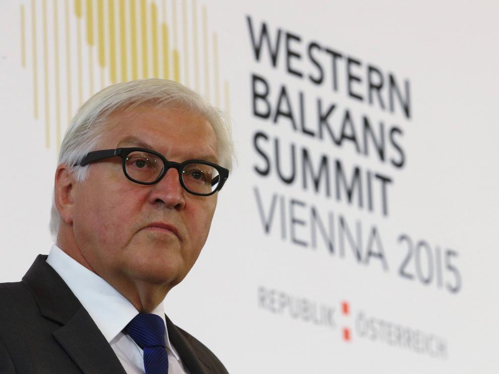 El ministro de Exteriores de Alemania, Frank-Walter Steinmeier