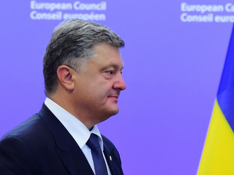 El jefe de Estado ucraniano, Petró Poroshenko.