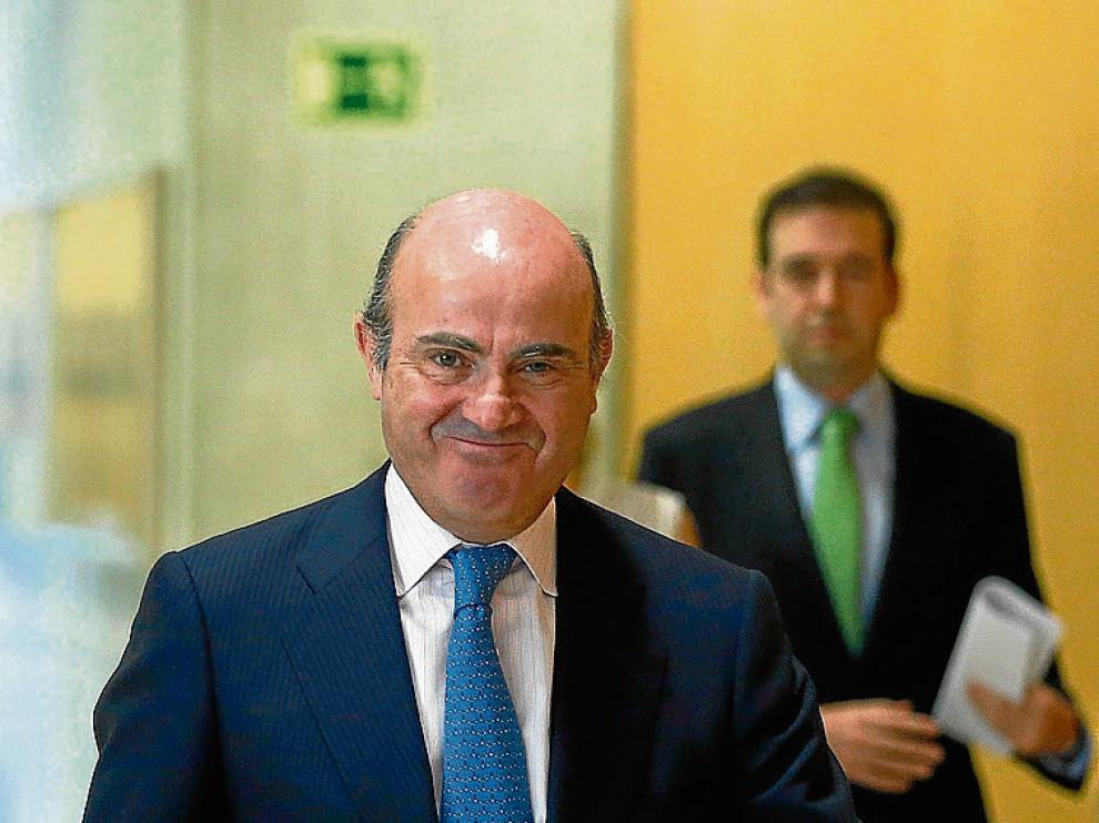 El ministro Luis de Guindos, el pasado martes.