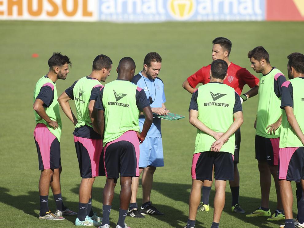 Entrenamiento del Huesca