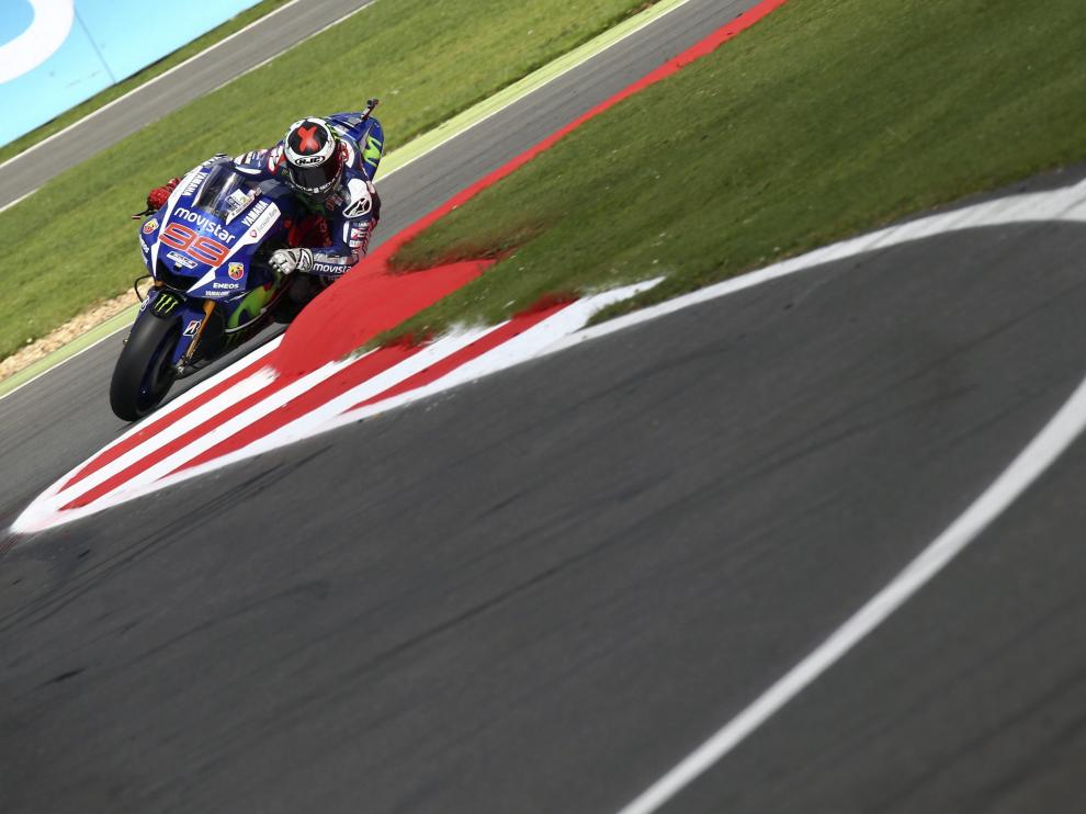 El piloto español de MotoGP, Jorge Lorenzo