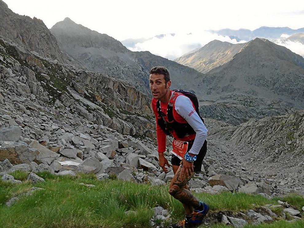 Daniel Amat, vencedor de la Gran Trail Trangoworld Aneto Posets.