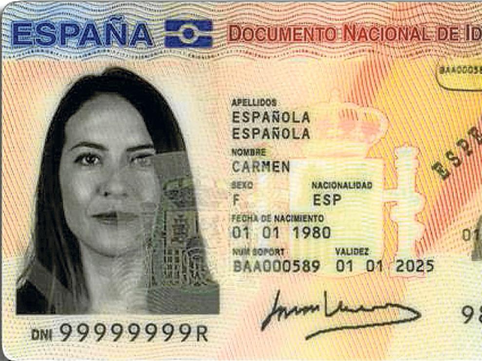 Modelo del DNI electrónico 3.0.
