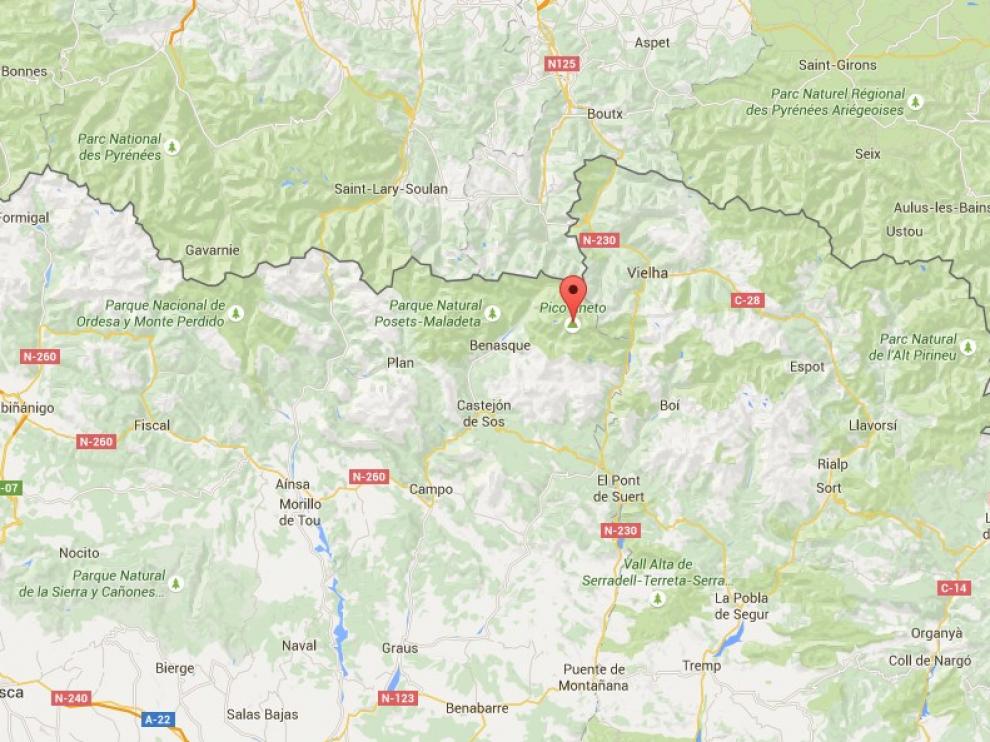 Mueren dos montañeros en sendos accidentes en el Pirineo aragonés