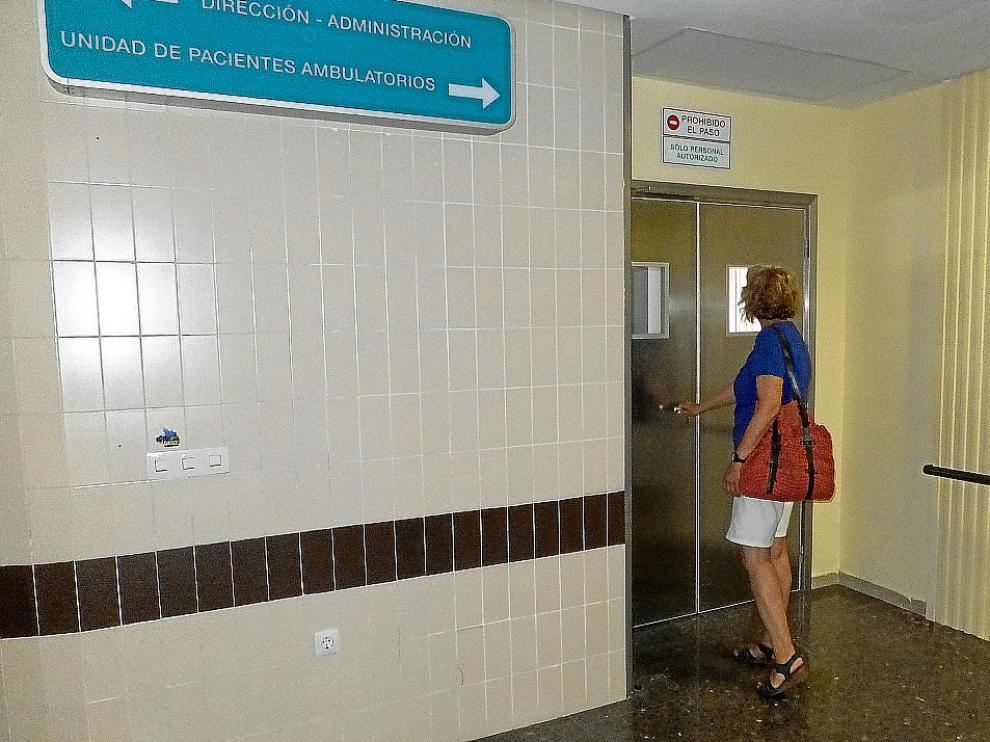La Unidad de Pacientes Ambulatorios, en la foto, estará cerrada durante este verano.