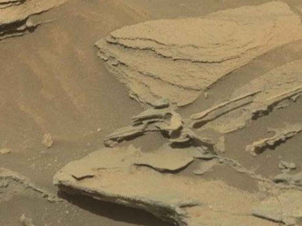 Imagen de Marte captada por el Curiosity