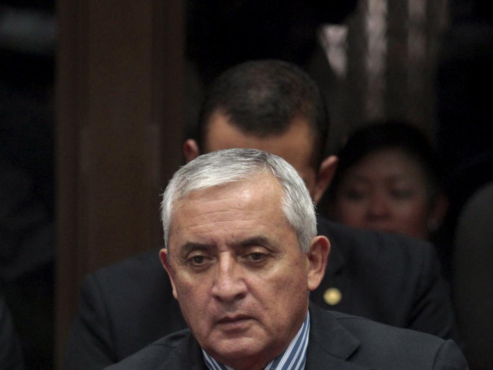 El expresidente de Guatemala, Otto Pérez Molina.