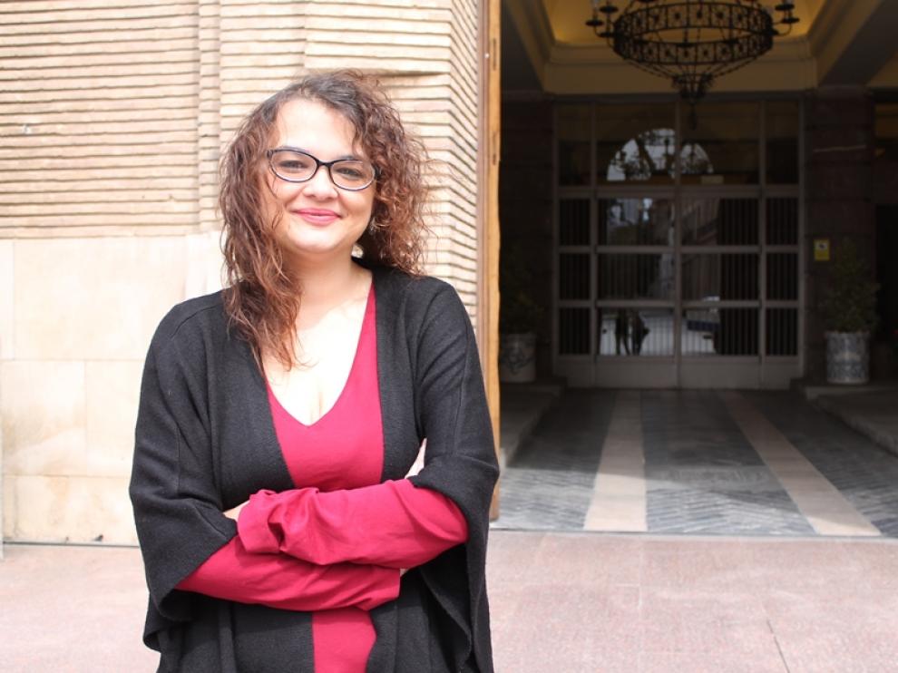 Delia Fondevila, impulsora de la Red aragonesa de ayuda al refugiado.
