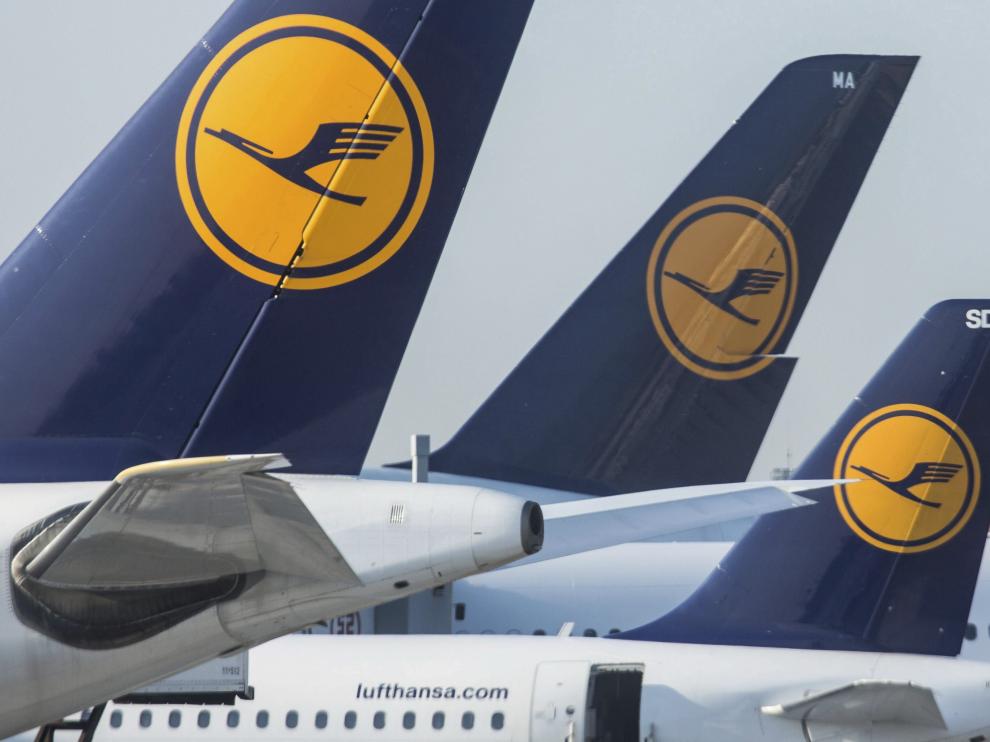 Aviones de Lufthansa