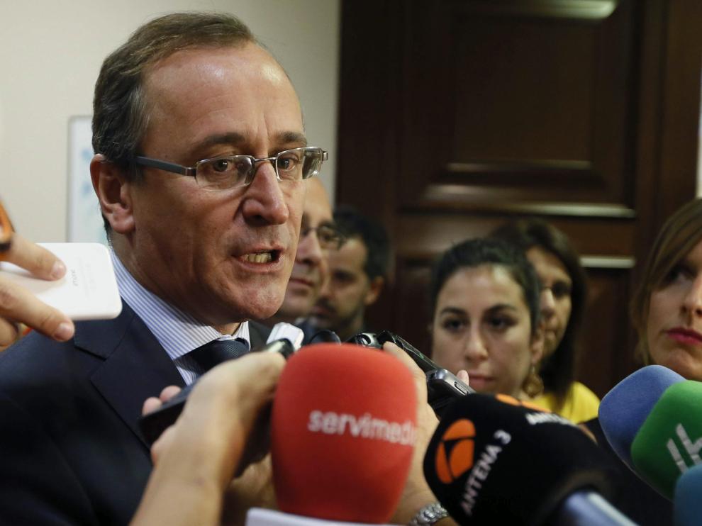 El ministro de Sanidad, Servicios Sociales e Igualdad, Alfonso Alonso