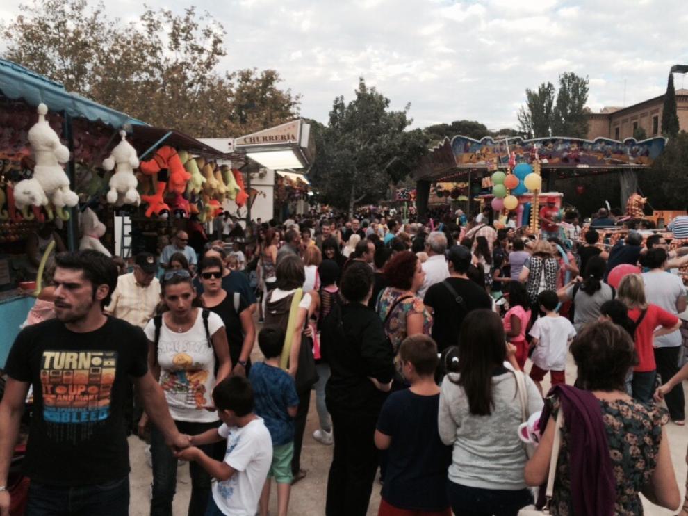 Estos días se celebran las fiestas de las Delicias con gran afluencia de público