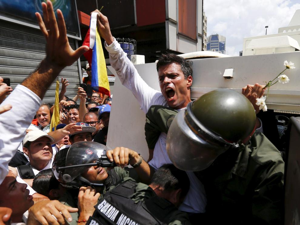 Foto de archivo de Leopoldo López.