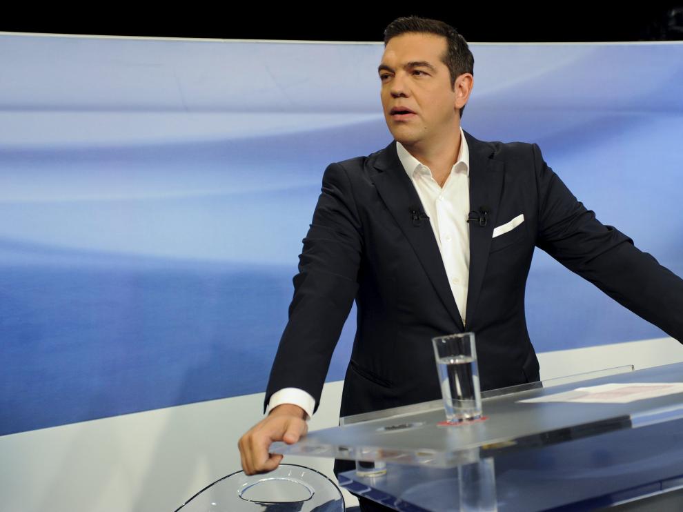 El líder del partido izquierdista Syriza ha participado este lunes en el segundo debate de esta campaña de cara a las elecciones del próximo domingo.