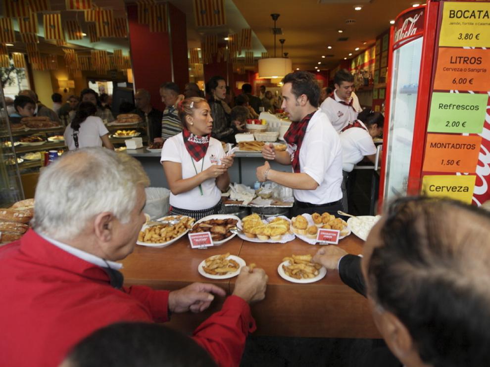 El sector servicio es el más demandado durante las fiestas del Pilar.