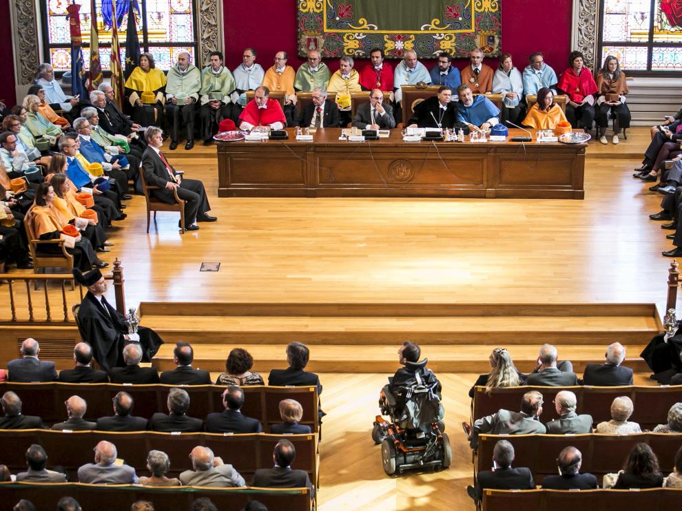 Inauguración de la Universidad de Zaragoza