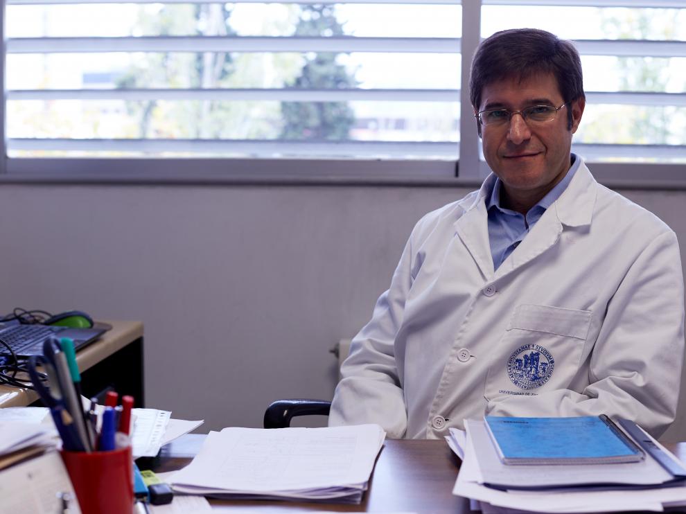 Vicente Ferreira, director del Laboratorio de Análisis del Aroma y Enología (LAAE) de la Universidad de Zaragoza.