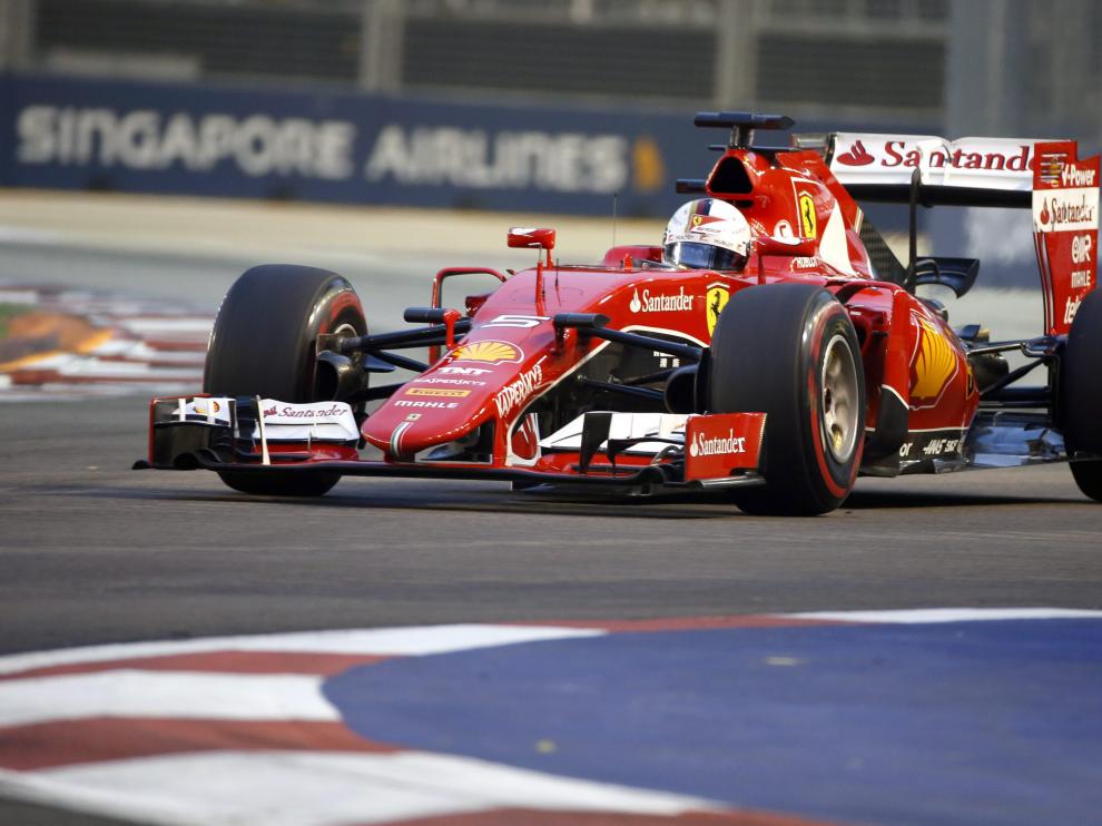 Vettel, al final de la carrera