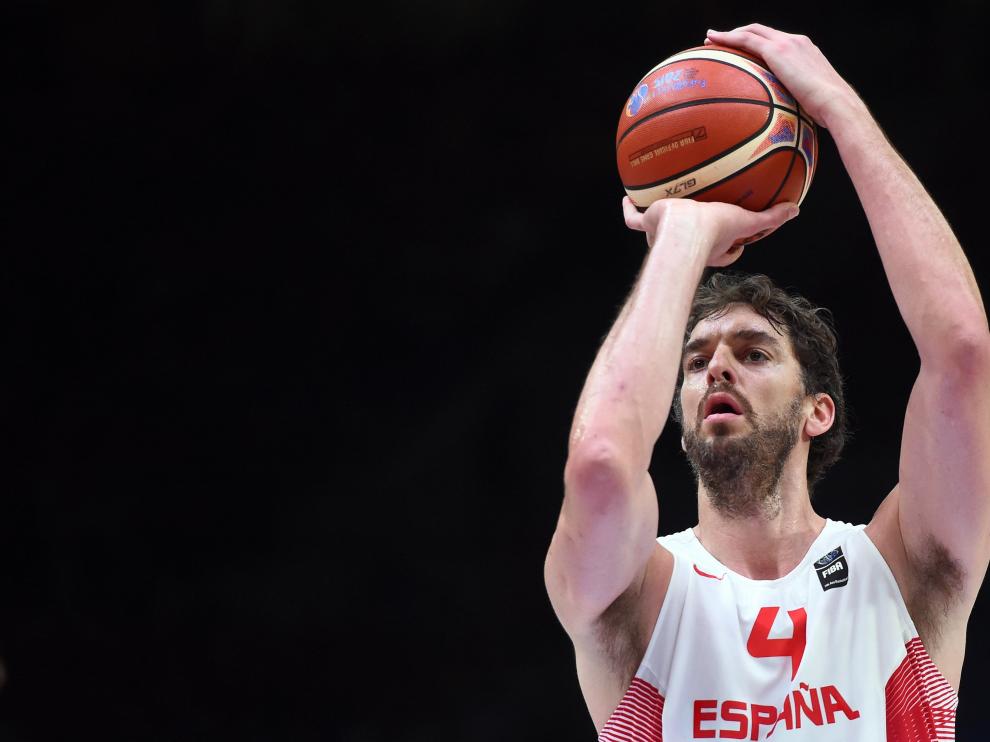 Pau Gasol durante un partido. Foto de archivo.